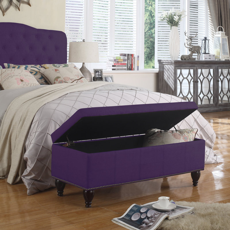 Charlton Home® Darrah Upholstered Storage Bench & Reviews